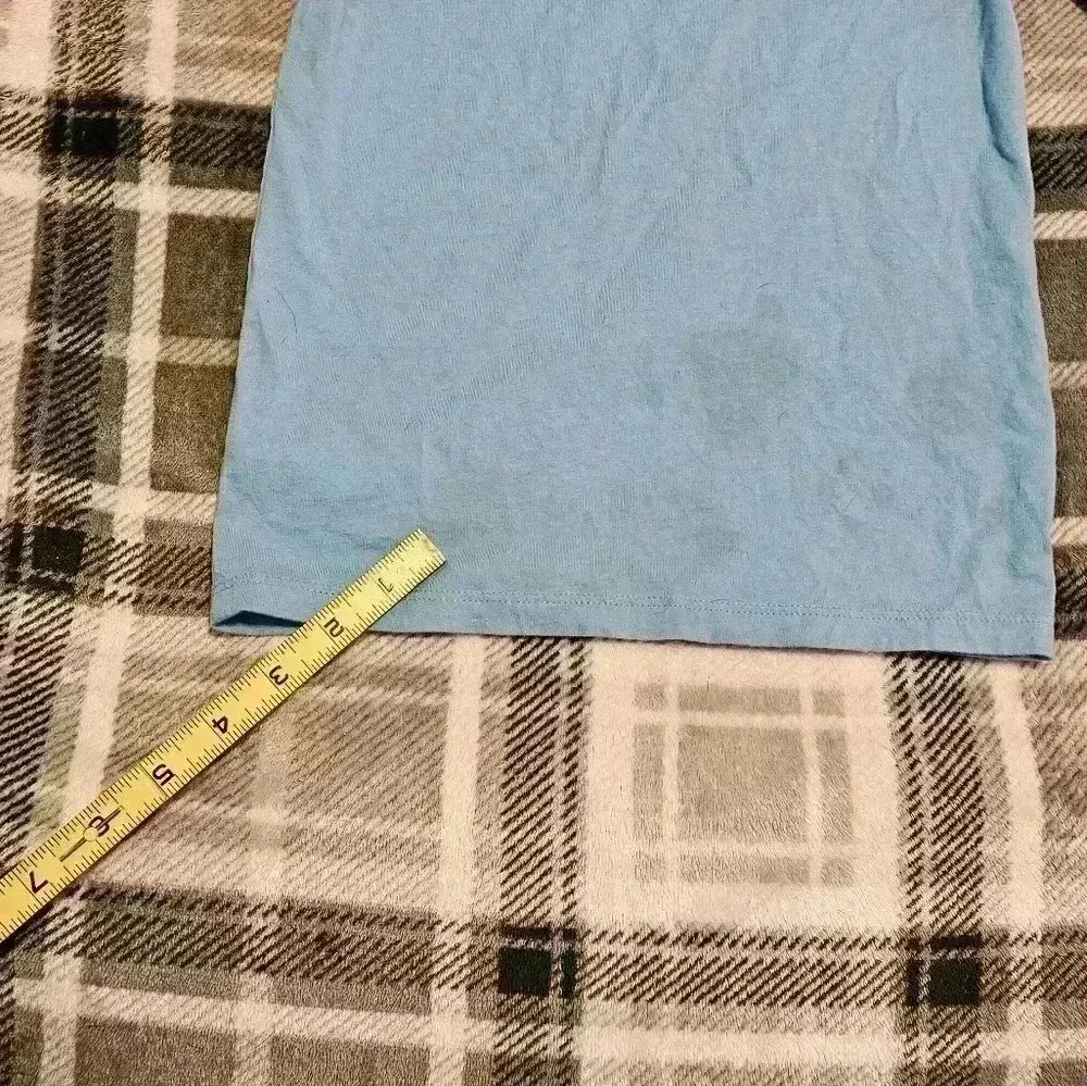 Childrens Place 5t blue 100% cotton shark shirt